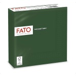 FATO Szalvéta Zöld 33*33cm 2rtg.50db/csomag, 24 csomag/karton