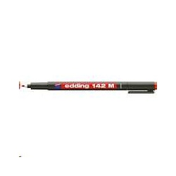Alkoholos marker, 1 mm, EDDING "142 M", piros