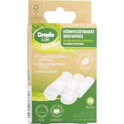 Sebtatasz, vízálló, 20 db, 4 méretben, Bradolife Eco line
